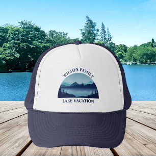 Casquette Custom Lake House Famille Réunion Vacances d'été