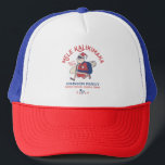 Casquette Custom Mele Kalikimaka Père Noël Noël hawaïen<br><div class="desc">Célébrez Noël avec une touche tropicale ! Ce t-shirt Custom Mele Kalikimaka présente un Père Noël décontracté en chemise hawaïenne et des lunettes de soleil, portant une planche de surf. Personnalisez-le avec votre nom de famille, votre destination hawaïenne préférée et votre année. Parfait pour ajouter des vibes d'île à vos...</div>