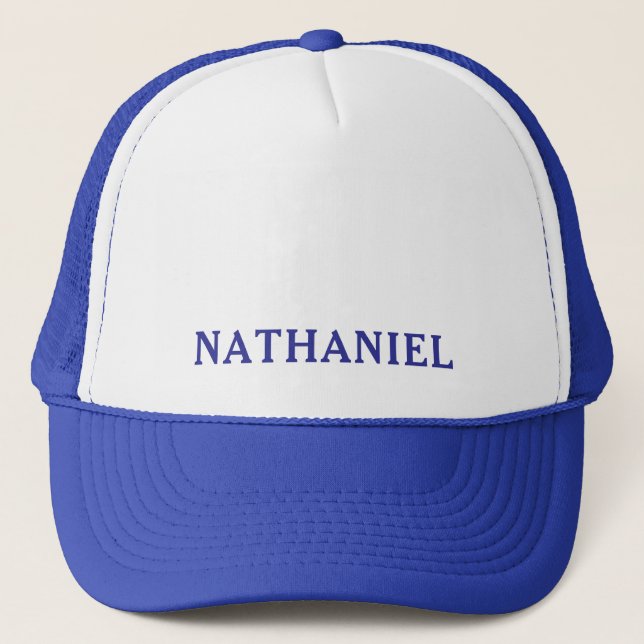 Casquette Custom Name Design for Personalized Trucker Hats (Devant)