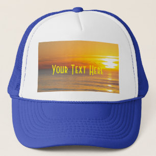 Casquette Custom Royal Sun rise Image Votre texte ici Texte