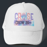 Casquette Custom Tie Dye Pink and Purple Personalized<br><div class="desc">Set sail in style with our Custom Tie Dye Pink and Purple Personalized Trucker Hat! Whether you're gearing up for a Caribbean cruise, planning a girls' trip, or celebrating a bachelorette bash on the high seas, this trendy hat adds a splash of fun to any group gathering. Featuring a vibrant...</div>
