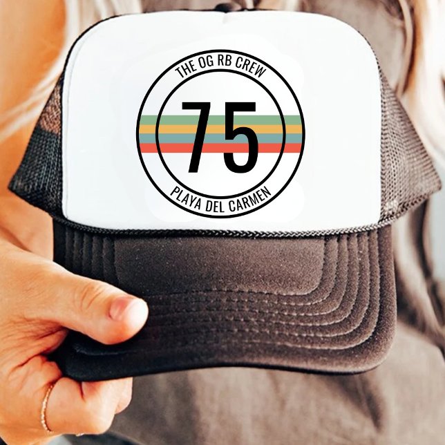 Casquette Customizable 15th 20th 30th 40th 50th 60 Birthday (Créateur téléchargé)