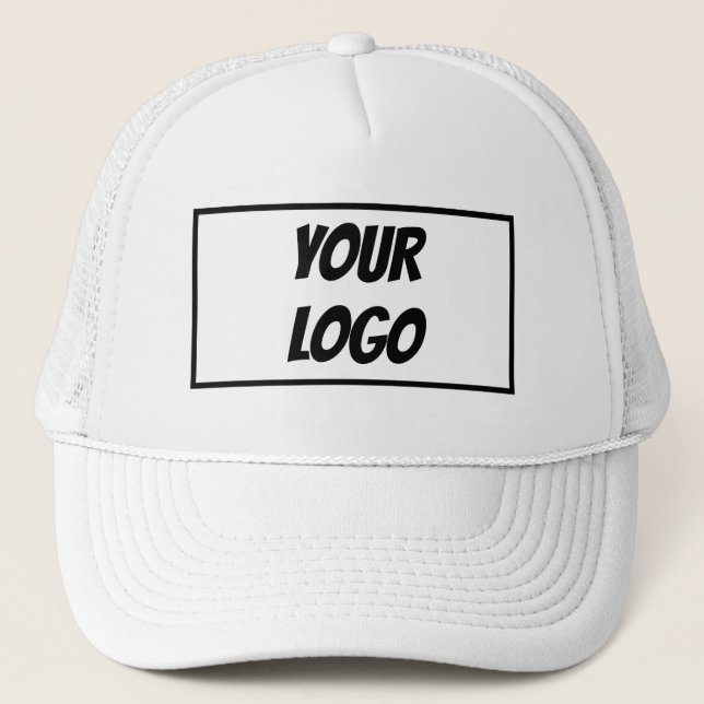 Casquette Customize Your Logo Trucker Hat (Devant)