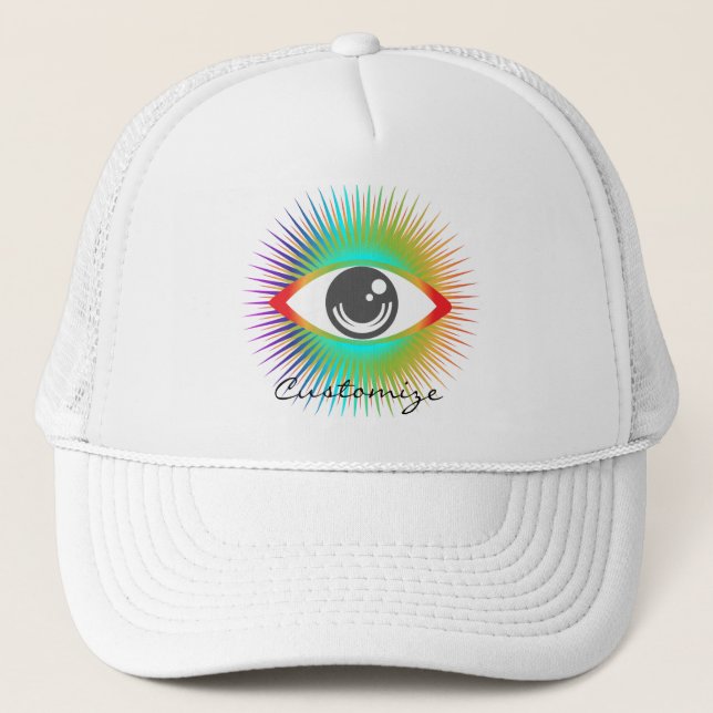 Casquette Cute All-Visualiser Alien Oeil Thunder_Cove (Devant)