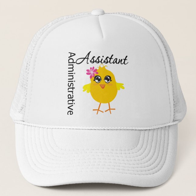 Casquette Cute Career Chick Adjointe administrative (Devant)