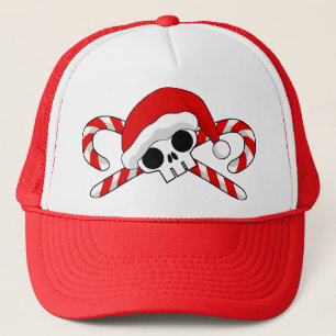 Casquette Cute crâne Père Noël avec Sucres de canne
