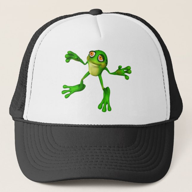 Casquette Cute Froggy verte (Devant)