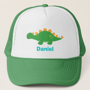 Casquette Cute Green Stegosaurus Dinosaur pour