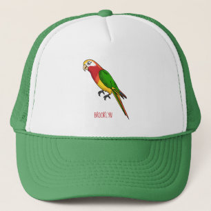 Casquette Cute happy parrot