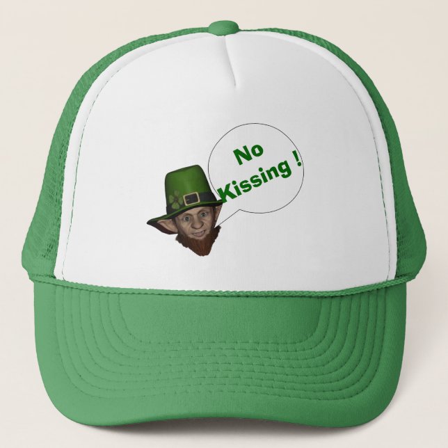 Casquette Cute leprechaun St Patrick's day (Devant)
