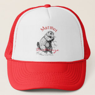 Casquette Cute Marmot Animal Thunder_Cove