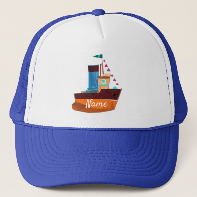 Casquette Cute Minuscule remorqueur Thunder-Cove (Devant)