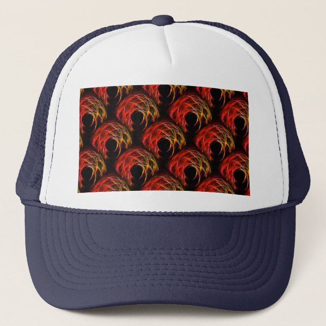 Casquette Cute Modern Boho Elegant Abstract Art Pattern #503 (Devant)