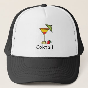 Casquette Cute Moderne et élégant Coctail frais et fraise