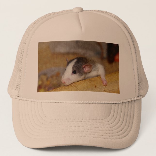 Casquette Cute rat (Devant)