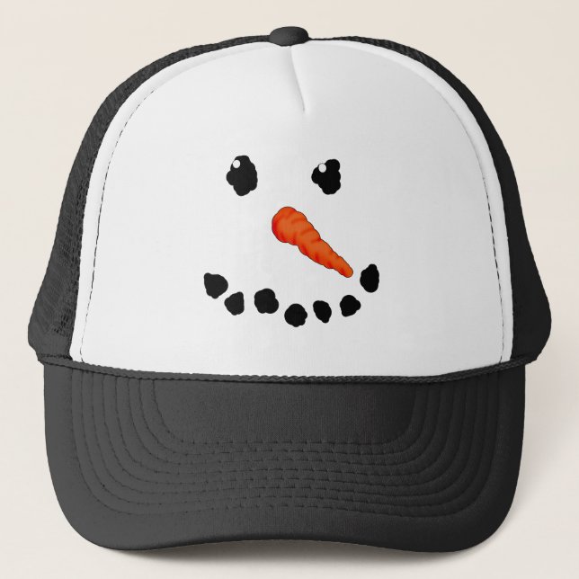 Casquette Cute Snowman (Devant)
