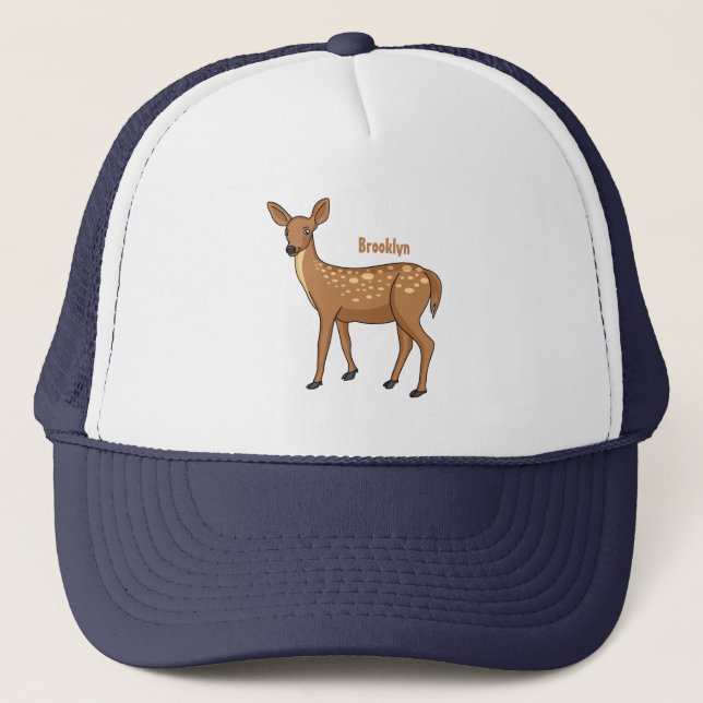 Casquette Cute spotted of er cartoon (Devant)