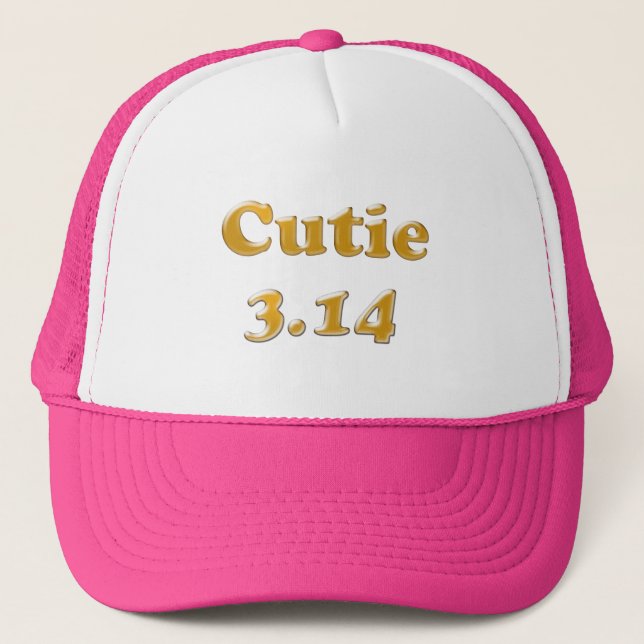 Casquette Cutie 3,14 Pi Jour (Devant)