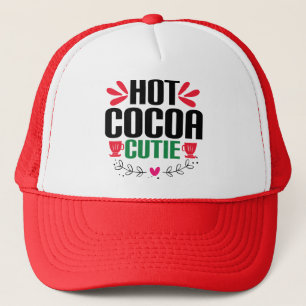 Casquette Cutie de cacao chaud - Noël charmant