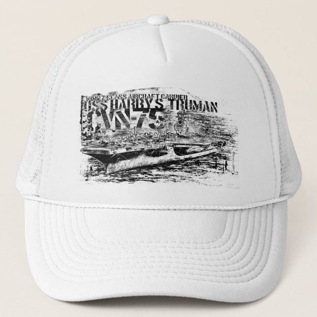 Casquette CVN-75 Harry S. Truman Trucker Hat (Devant)