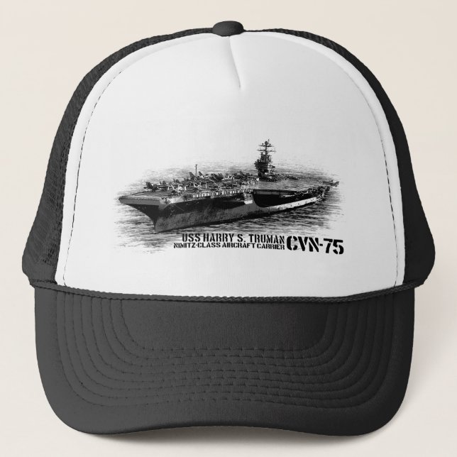 Casquette CVN-75 Harry S. Truman Trucker Hat (Devant)
