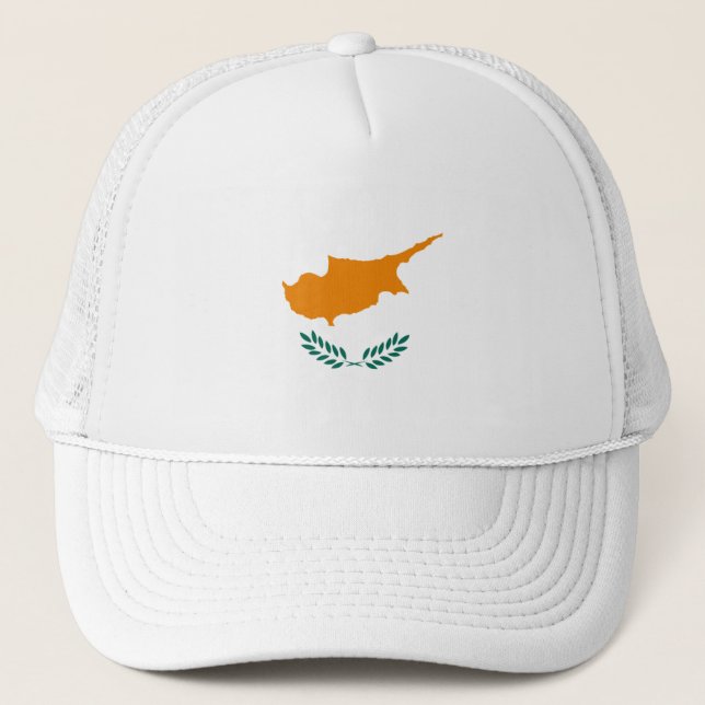 Casquette CY Drapeau de Chypre (Devant)