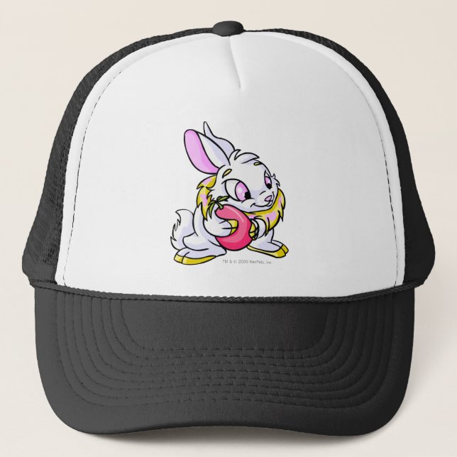 Casquette Cybunny jaune étreignant Negg (Devant)