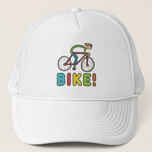 Casquette Cycliste cycliste (Devant)