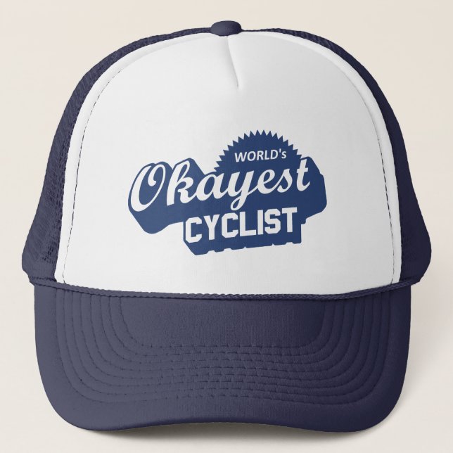 Casquette Cycliste le plus Okayest du monde (Devant)