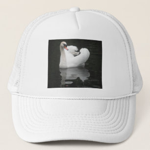 Casquette Cygne à chapeau nageant
