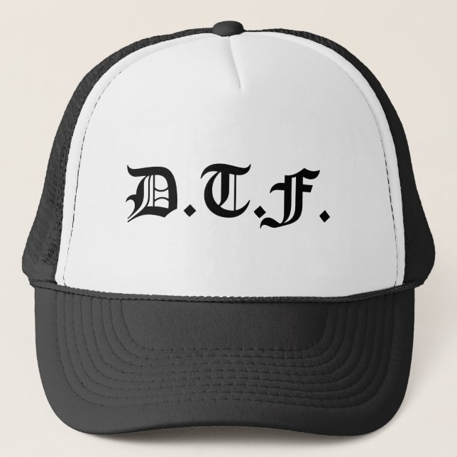 CASQUETTE D.T.F. (Devant)