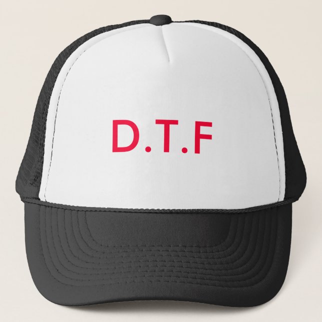 CASQUETTE D.T.F (Devant)