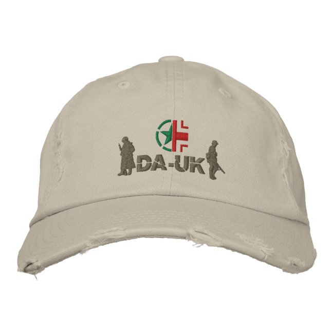 CASQUETTE DA-UK "Avalanche" Casquette brodé (Devant)