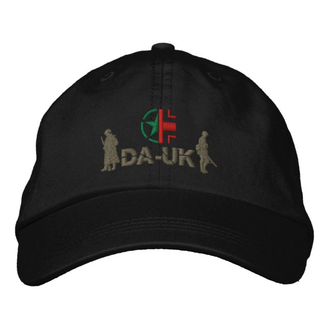 CASQUETTE DA-UK "Flash" brodé (Devant)