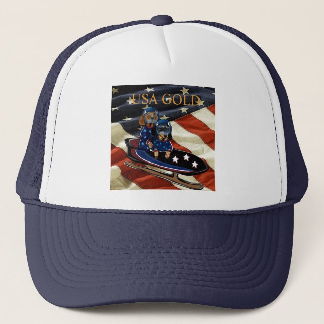 CASQUETTE DACHSHUND  (Devant)