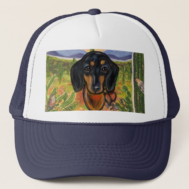 CASQUETTE DACHSHUND       (Devant)
