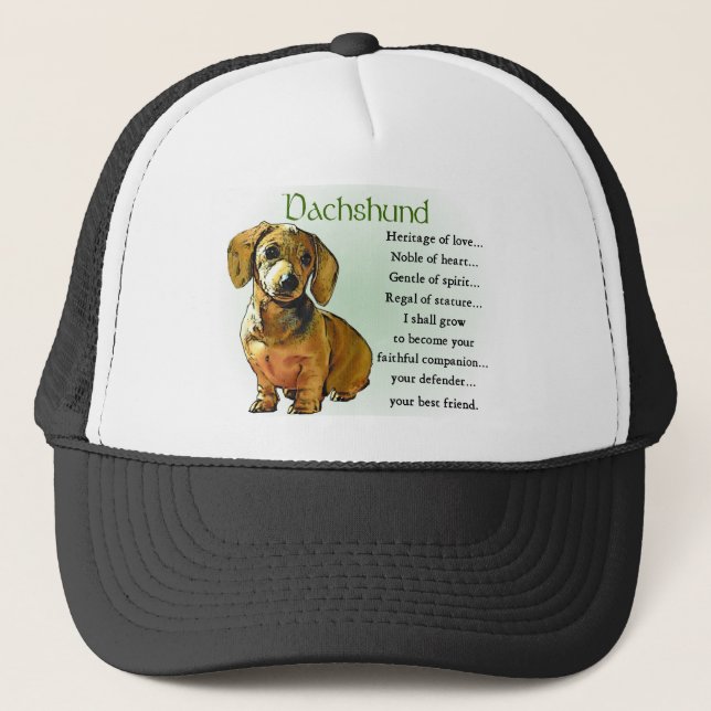 Casquette Dachshund Gifts (Devant)