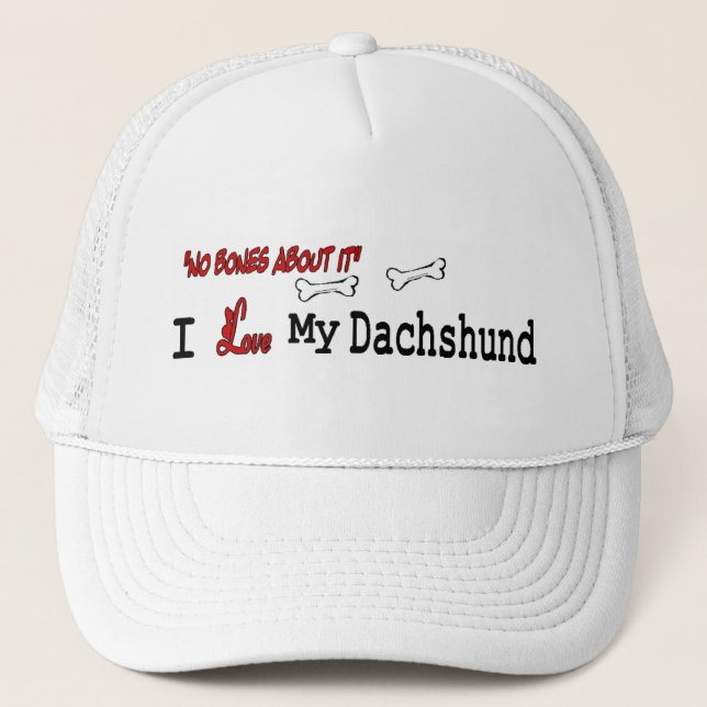 Casquette Dachshund (I Love) (Devant)