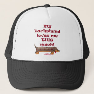 Casquette Dachshund Love Meter