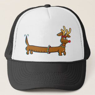 Casquette Dachshund Reindeer