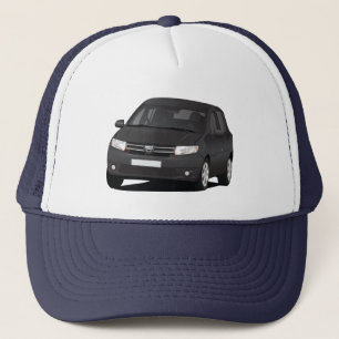 Casquette Dacia Sandero - illustration - noir
