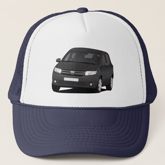 Casquette Dacia Sandero - illustration - noir (Devant)