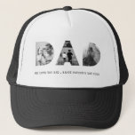 Casquette DAD Happy Fathers Day Photo<br><div class="desc">Customize with text for any occasion</div>