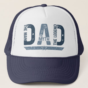 Casquette "DAD The Man Mith Legend" Fête des pères Cadeau