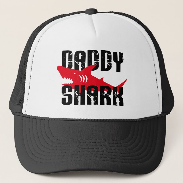 Casquette Daddy Shark Worn Graphic (Devant)