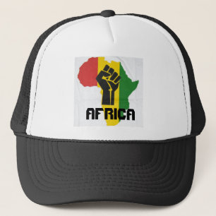 casquette d'Africain de rasta