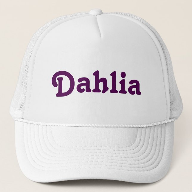 Casquette Dahlia (Devant)