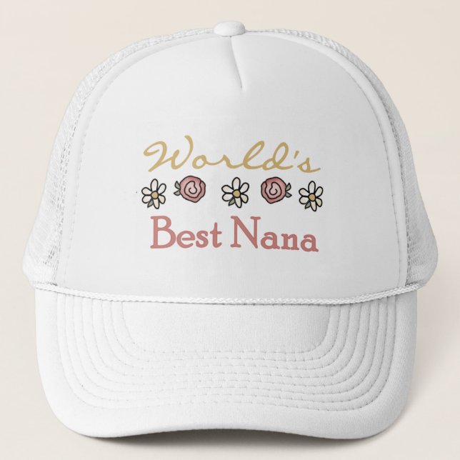 Casquette Daisies et maillots de bain Rose (Devant)