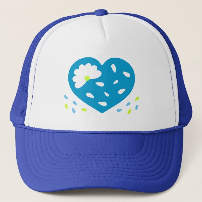 Casquette Daisy Heart (Devant)