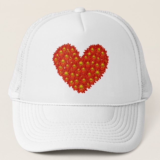 Casquette Daisy Heart (Devant)